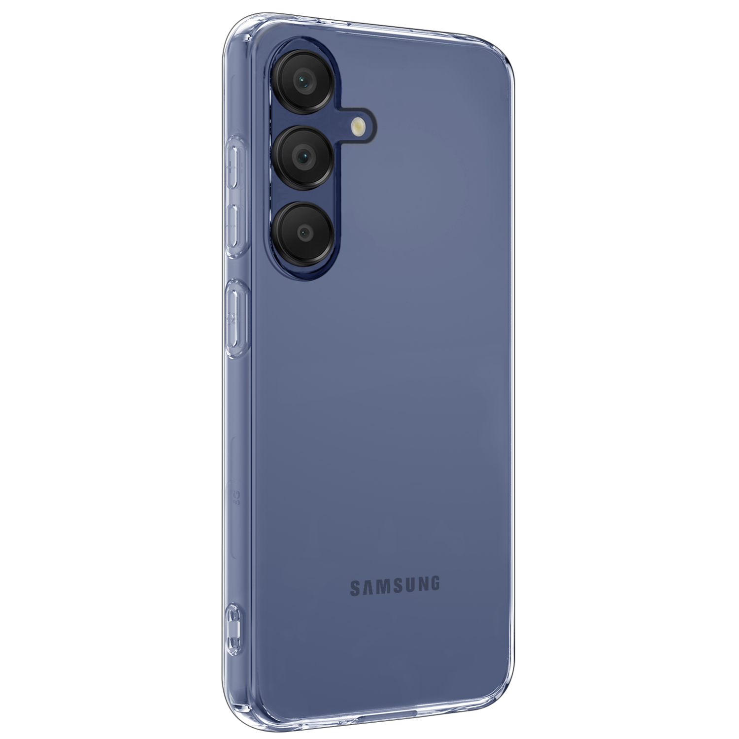 Forterra Hoesje Geschikt voor Samsung A16 Case Siliconen Hoes - Hoes Geschikt voor Samsung Galaxy A16 Hoesje Back Cover - Transparant - 2 PACK