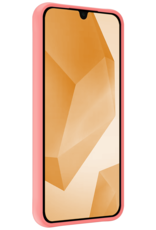 Nomfy Hoesje Geschikt voor Samsung A16 Hoesje Siliconen Cover Case Met Screenprotector - Hoes Geschikt voor Samsung Galaxy A16 Hoes Back Case - Lichtroze