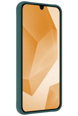 Nomfy Hoesje Geschikt voor Samsung A16 Hoesje Siliconen Cover Case Met Screenprotector - Hoes Geschikt voor Samsung Galaxy A16 Hoes Back Case - Donkergroen