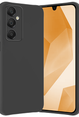 Nomfy Hoesje Geschikt voor Samsung A16 Hoesje Siliconen Cover Case - Hoes Geschikt voor Samsung Galaxy A16 Hoes Back Case - Zwart