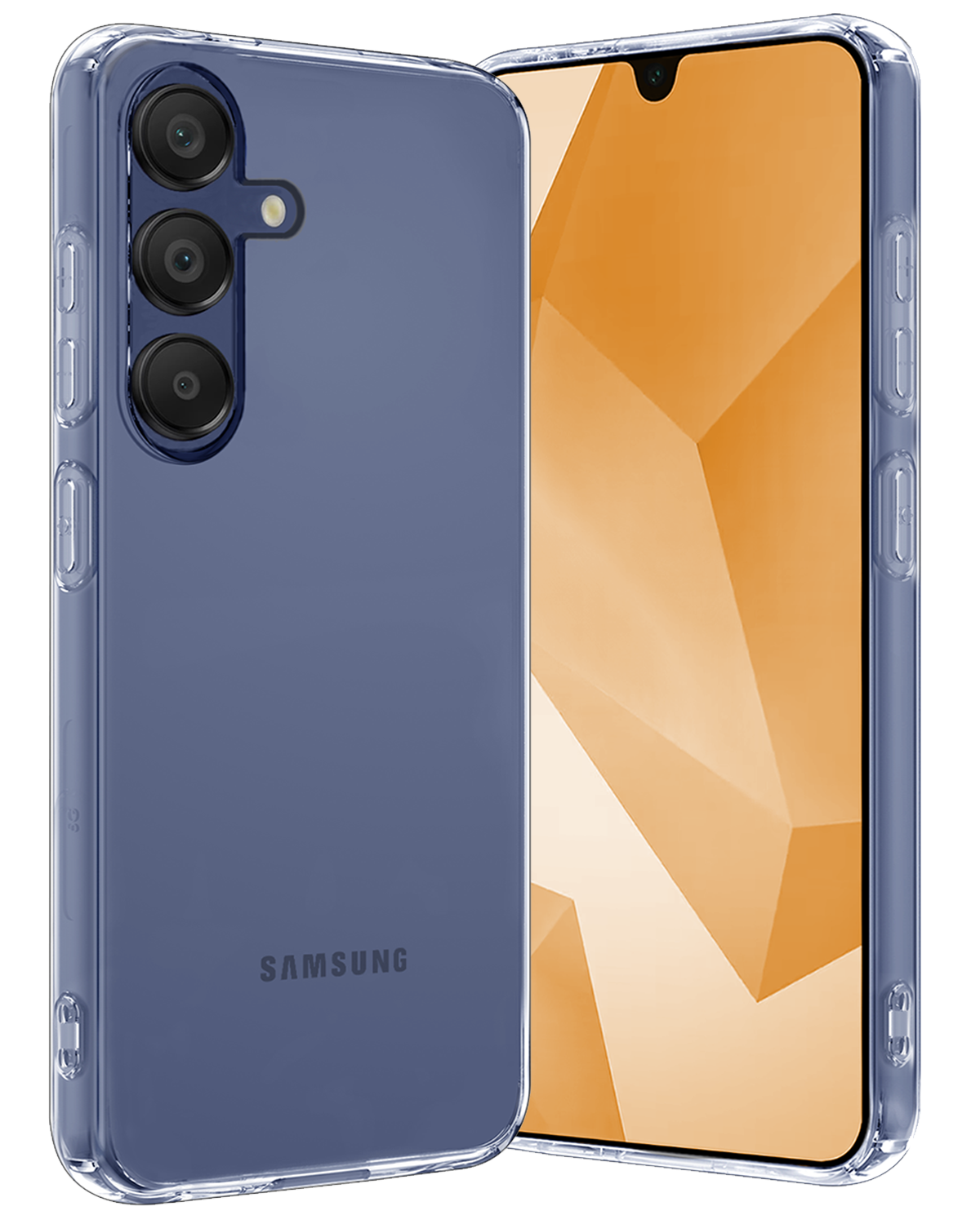 Nomfy Hoesje Geschikt voor Samsung A16 Hoesje Siliconen Cover Case - Hoes Geschikt voor Samsung Galaxy A16 Hoes Back Case - Transparant