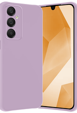 Nomfy Hoesje Geschikt voor Samsung A16 Hoesje Siliconen Cover Case - Hoes Geschikt voor Samsung Galaxy A16 Hoes Back Case - Lila