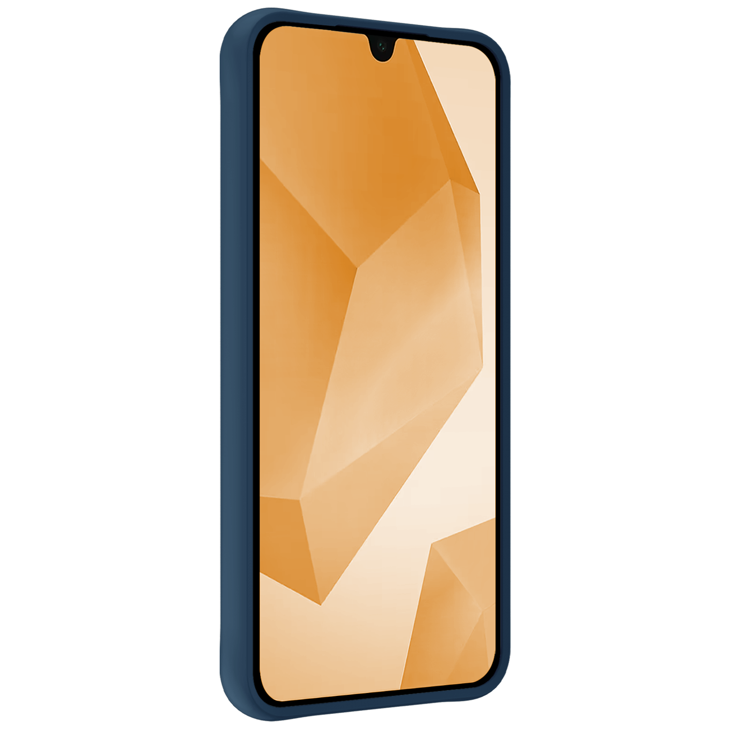 Nomfy Hoesje Geschikt voor Samsung A16 Hoesje Siliconen Cover Case - Hoes Geschikt voor Samsung Galaxy A16 Hoes Back Case - Donkerblauw