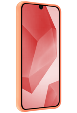 NoXx Hoes Geschikt voor Samsung A16 Hoesje Cover Siliconen Back Case Hoes - Perzik - 2 PACK