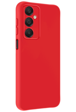 BASEY. Hoes Geschikt voor Samsung A16 Hoesje Siliconen Back Cover Case - Hoesje Geschikt voor Samsung Galaxy A16 Hoes Cover Hoesje - Rood - 2 Stuks