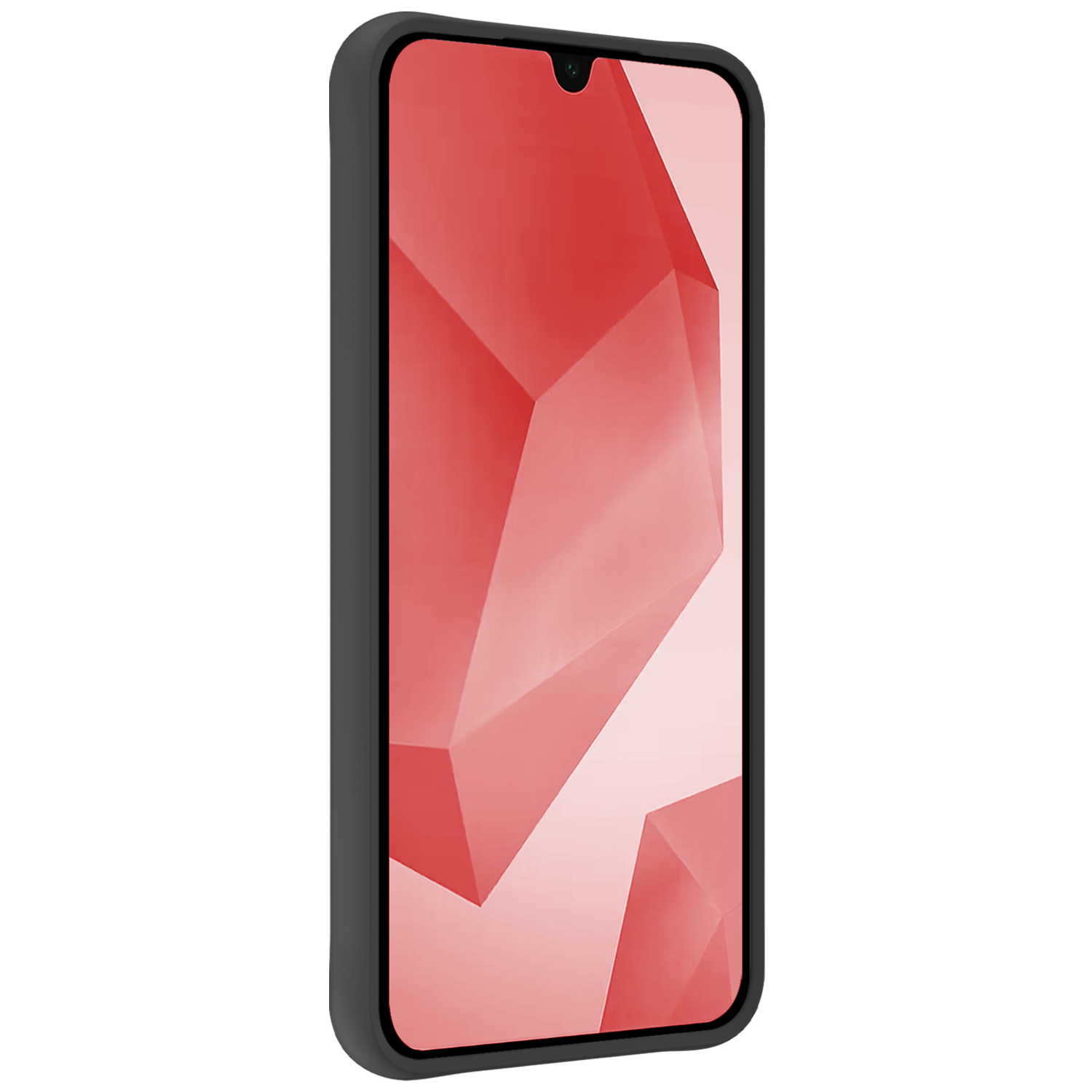 NoXx Hoes Geschikt voor Samsung A16 Hoesje Cover Siliconen Back Case Hoes Met 2x Screenprotector - Zwart