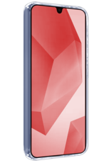 NoXx Hoes Geschikt voor Samsung A16 Hoesje Cover Siliconen Back Case Hoes Met 2x Screenprotector - Transparant