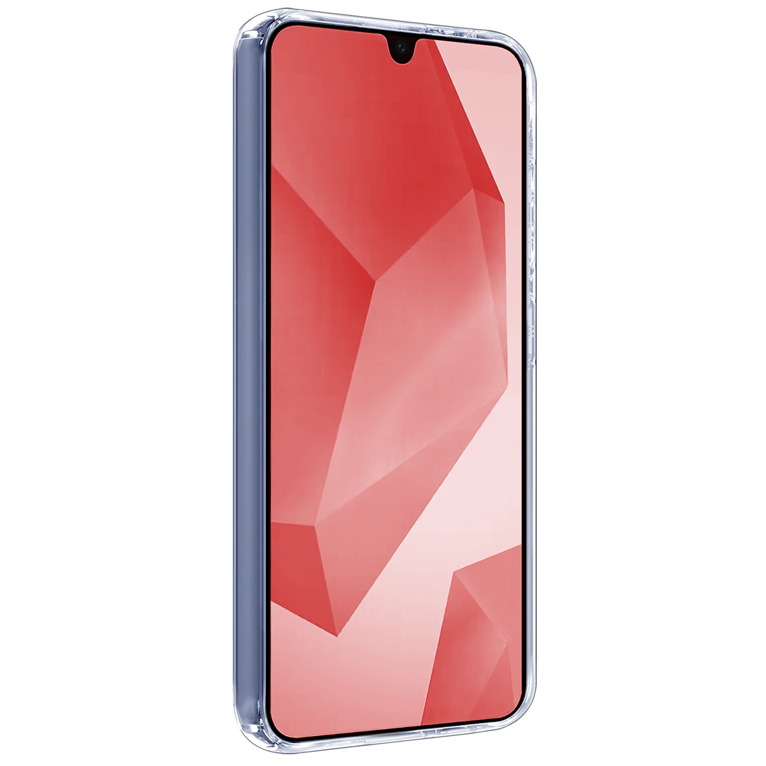 NoXx Hoes Geschikt voor Samsung A16 Hoesje Cover Siliconen Back Case Hoes Met 2x Screenprotector - Transparant