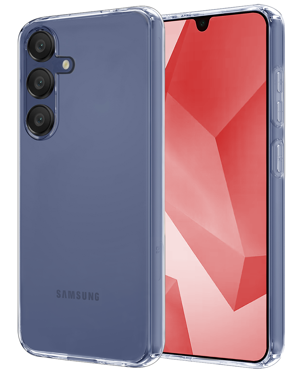 NoXx Hoes Geschikt voor Samsung A16 Hoesje Cover Siliconen Back Case Hoes - Transparant