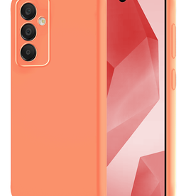 NoXx NoXx Samsung Galaxy A16 Hoesje Siliconen - Perzik