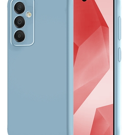 NoXx NoXx Samsung Galaxy A16 Hoesje Siliconen - Lichtblauw