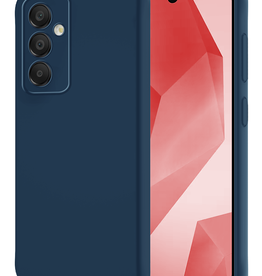 NoXx NoXx Samsung Galaxy A16 Hoesje Siliconen - Donkerblauw