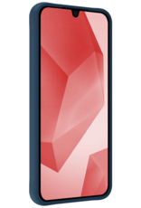 NoXx Hoes Geschikt voor Samsung A16 Hoesje Cover Siliconen Back Case Hoes - Donkerblauw