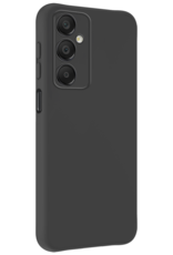 BASEY. Hoes Geschikt voor Samsung A16 Hoesje Siliconen Back Cover Case Met Screenprotector - Hoesje Geschikt voor Samsung Galaxy A16 Hoes Cover Hoesje - Zwart