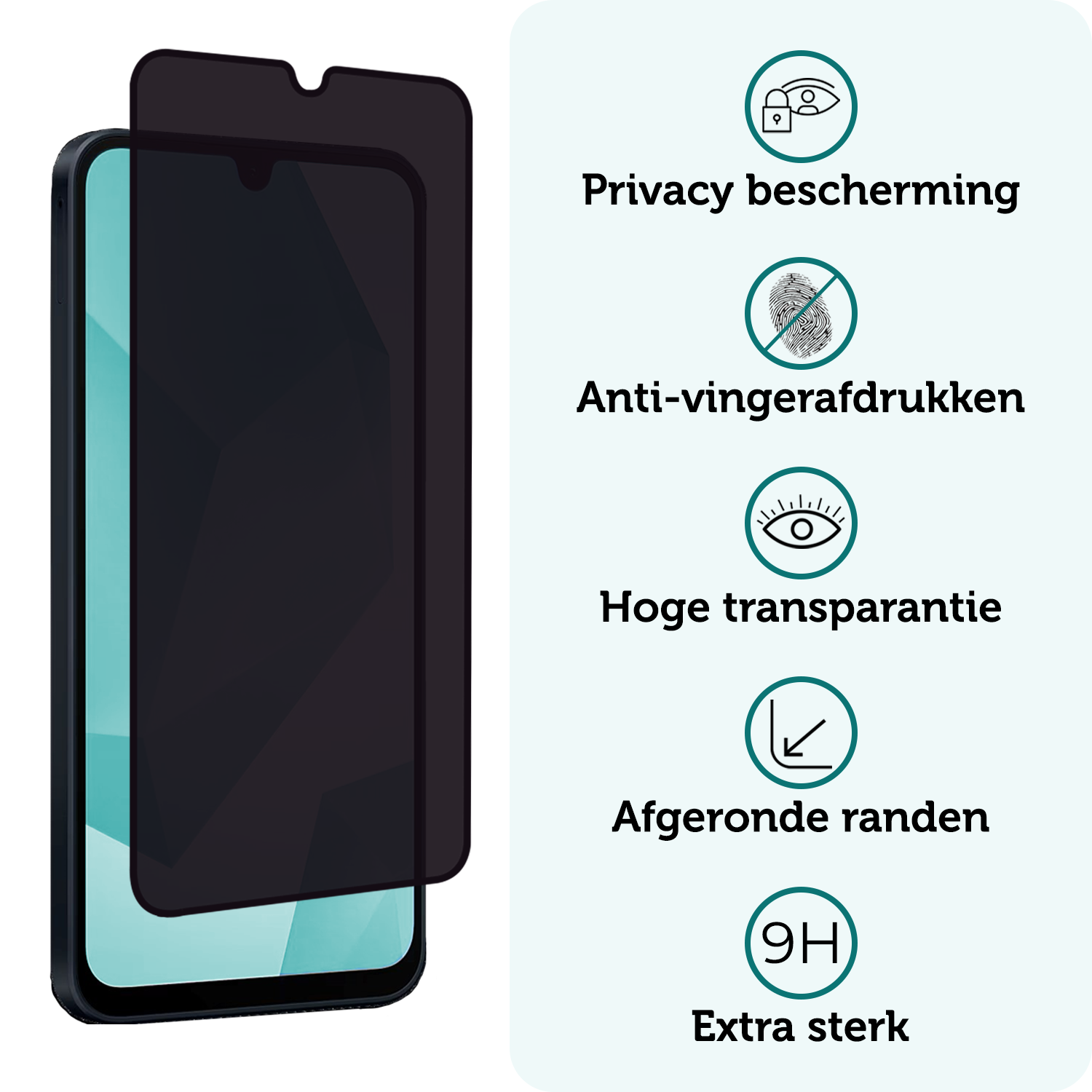 Forterra Camera Bescherming Geschikt voor Samsung A16 Camera Protector Glas - Lens Protector Geschikt voor Samsung Galaxy A16 Screenprotector Camera Protector Gehard Glas - 3 PACK