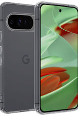 BASEY. Hoesje Geschikt voor Google Pixel 9 Pro XL Hoesje Siliconen Case Hoes - Hoes Geschikt voor Google Pixel 9 Pro XL Hoes Cover Case - Transparant
