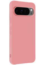 BASEY. Hoesje Geschikt voor Google Pixel 9 Pro XL Hoesje Siliconen Case Hoes - Hoes Geschikt voor Google Pixel 9 Pro XL Hoes Cover Case - Lichtroze - 2 PACK