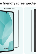Forterra Screenprotector Geschikt voor Samsung A16 Screenprotector Glas Gehard Screen Full Cover - Screen Protector Geschikt voor Samsung Galaxy A16 Screenprotector Tempered Glass - 2 PACK