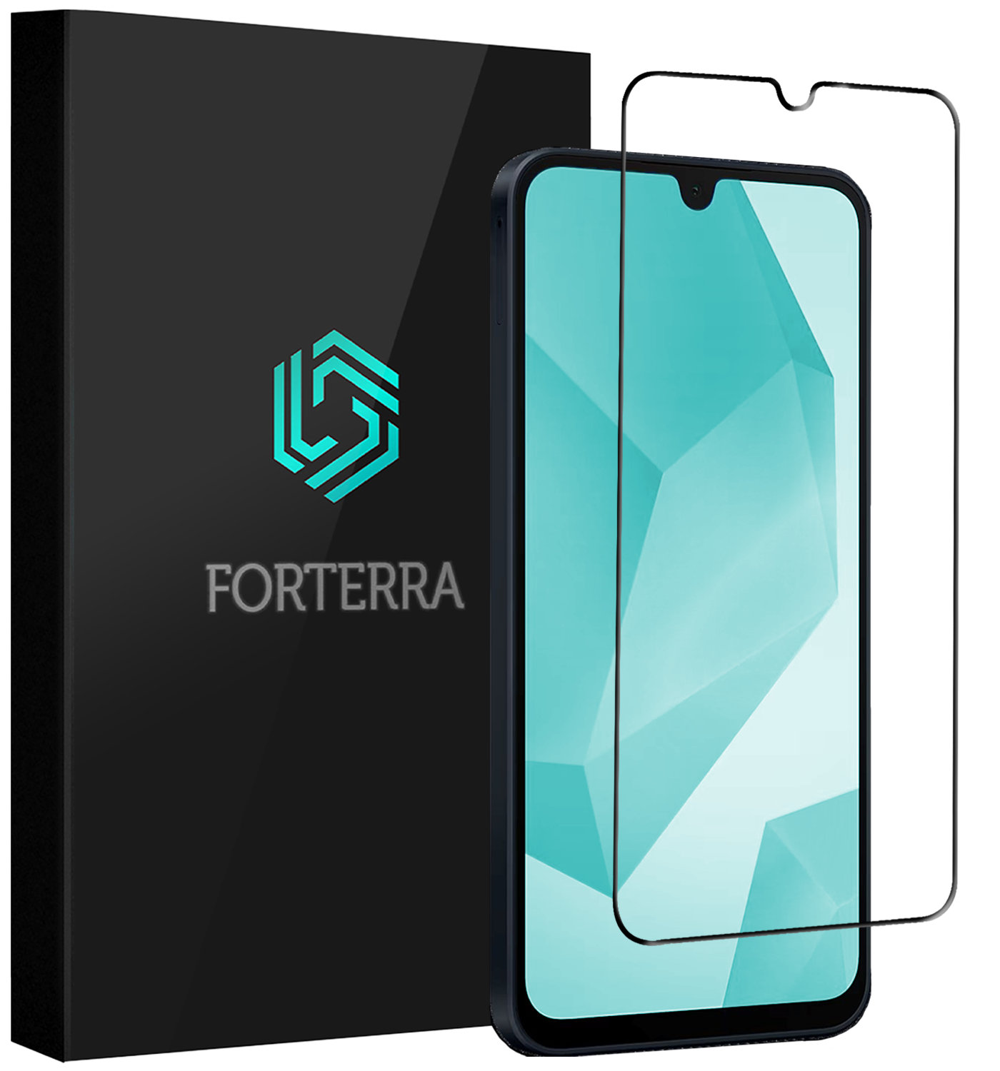 Forterra Screenprotector Geschikt voor Samsung A16 Screenprotector Glas Gehard Screen Full Cover - Screen Protector Geschikt voor Samsung Galaxy A16 Screenprotector Tempered Glass