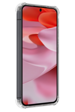 NoXx Hoesje Geschikt voor Google Pixel 9 Pro XL Hoesje Siliconen Shock Proof Case Hoes Met Screenprotector - Hoes Geschikt voor Google Pixel 9 Pro XL Hoes Cover Case Shockproof - Transparant