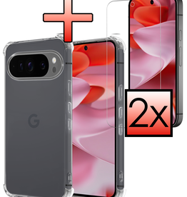 NoXx NoXx Google Pixel 9 Pro XL Hoesje Shockproof Met 2x Screenprotector