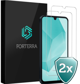 Forterra Forterra Samsung Galaxy A16 Screenprotector Glas - 2 PACK