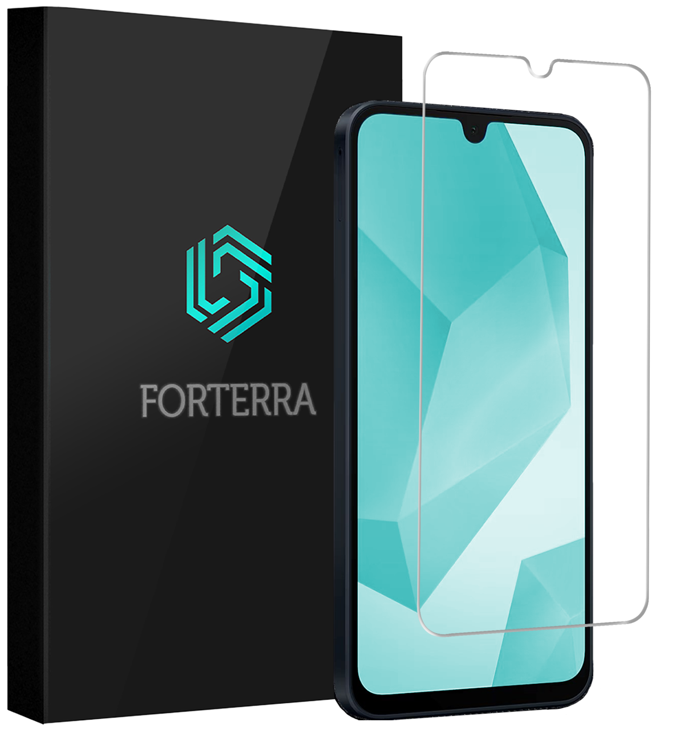 Forterra Screenprotector Geschikt voor Samsung A16 Screenprotector Glas Gehard Screen Cover - Screen Protector Geschikt voor Samsung Galaxy A16 Screenprotector Tempered Glass