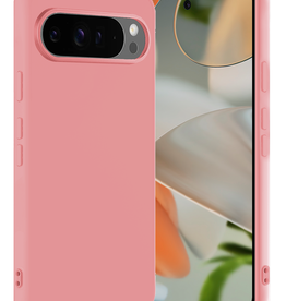 Nomfy Nomfy Google Pixel 9 Pro XL Hoesje Siliconen - Lichtroze