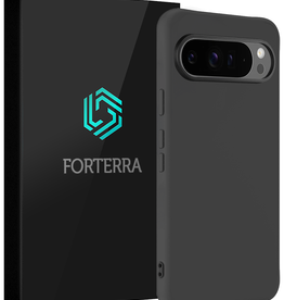 Forterra Forterra Google Pixel 9 Pro XL Hoesje Siliconen - Zwart