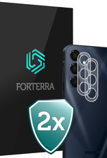 Forterra Screenprotector Geschikt voor Samsung A16 Privacy Screenprotector Glas Gehard Full Cover - Screen Protector Geschikt voor Samsung Galaxy A16 Screenprotector Privacy Anti-Spy - 2 PACK