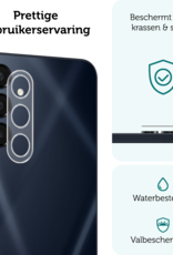 Forterra Screenprotector Geschikt voor Samsung A16 Privacy Screenprotector Glas Gehard Full Cover - Screen Protector Geschikt voor Samsung Galaxy A16 Screenprotector Privacy Anti-Spy - 2 PACK