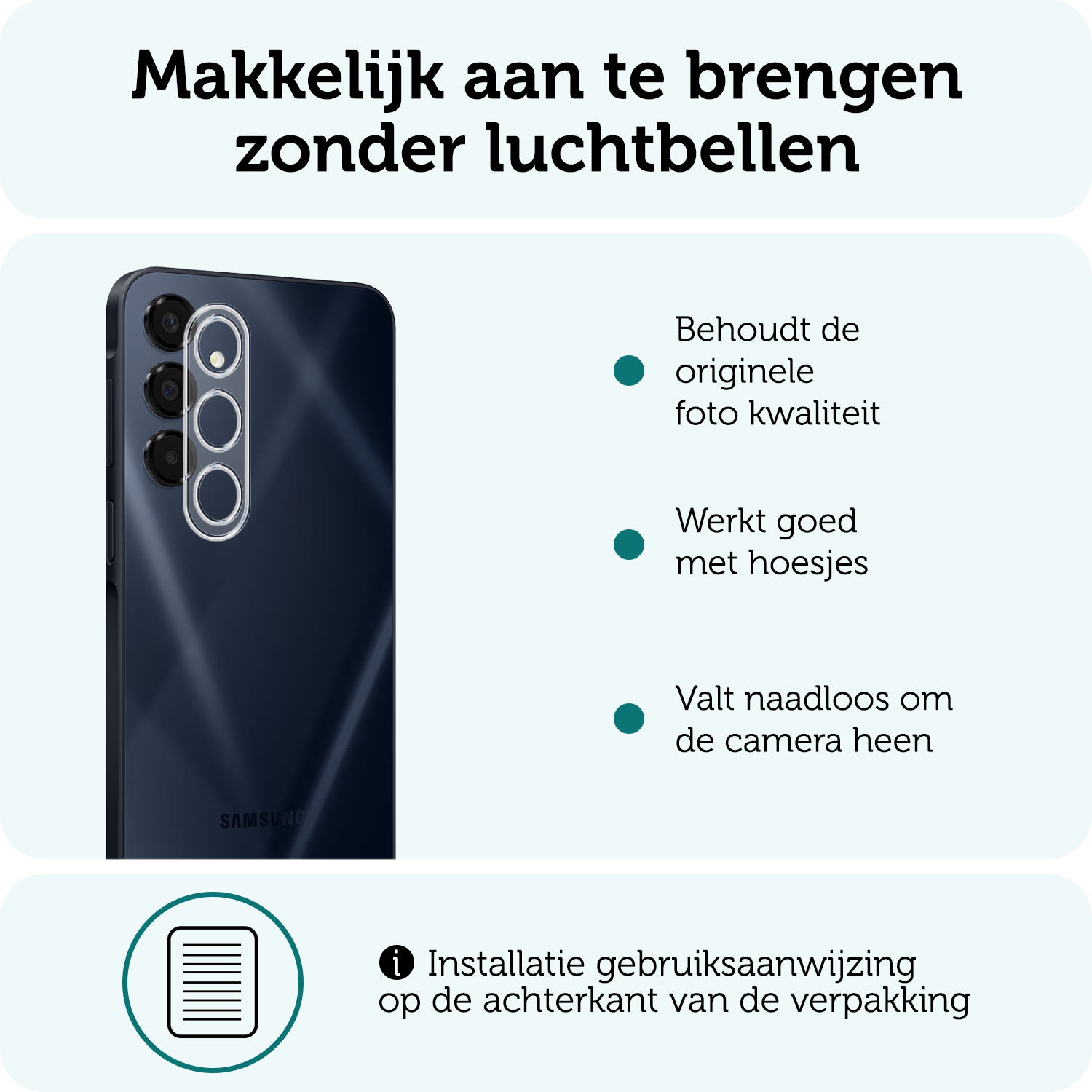 Forterra Screenprotector Geschikt voor Samsung A16 Privacy Screenprotector Glas Gehard Full Cover - Screen Protector Geschikt voor Samsung Galaxy A16 Screenprotector Privacy Anti-Spy