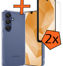 Nomfy Nomfy Samsung Galaxy A16 Hoesje Shockproof Met 2x Screenprotector