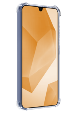 Nomfy Hoesje Geschikt voor Samsung A16 Hoesje Shock Proof Cover Case Shockproof Met 2x Screenprotector - Hoes Geschikt voor Samsung Galaxy A16 Hoes Siliconen Back Case - Transparant