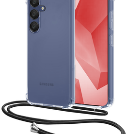 NoXx NoXx Samsung Galaxy A16 Hoesje Transparant Shockproof Met Zwart Koord