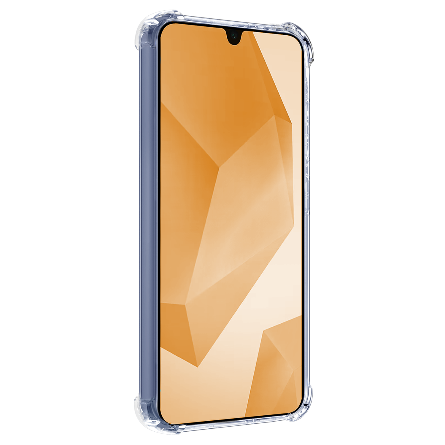 Nomfy Hoesje Geschikt voor Samsung A16 Hoesje Shock Proof Cover Case Shockproof - Hoes Geschikt voor Samsung Galaxy A16 Hoes Siliconen Back Case - Transparant