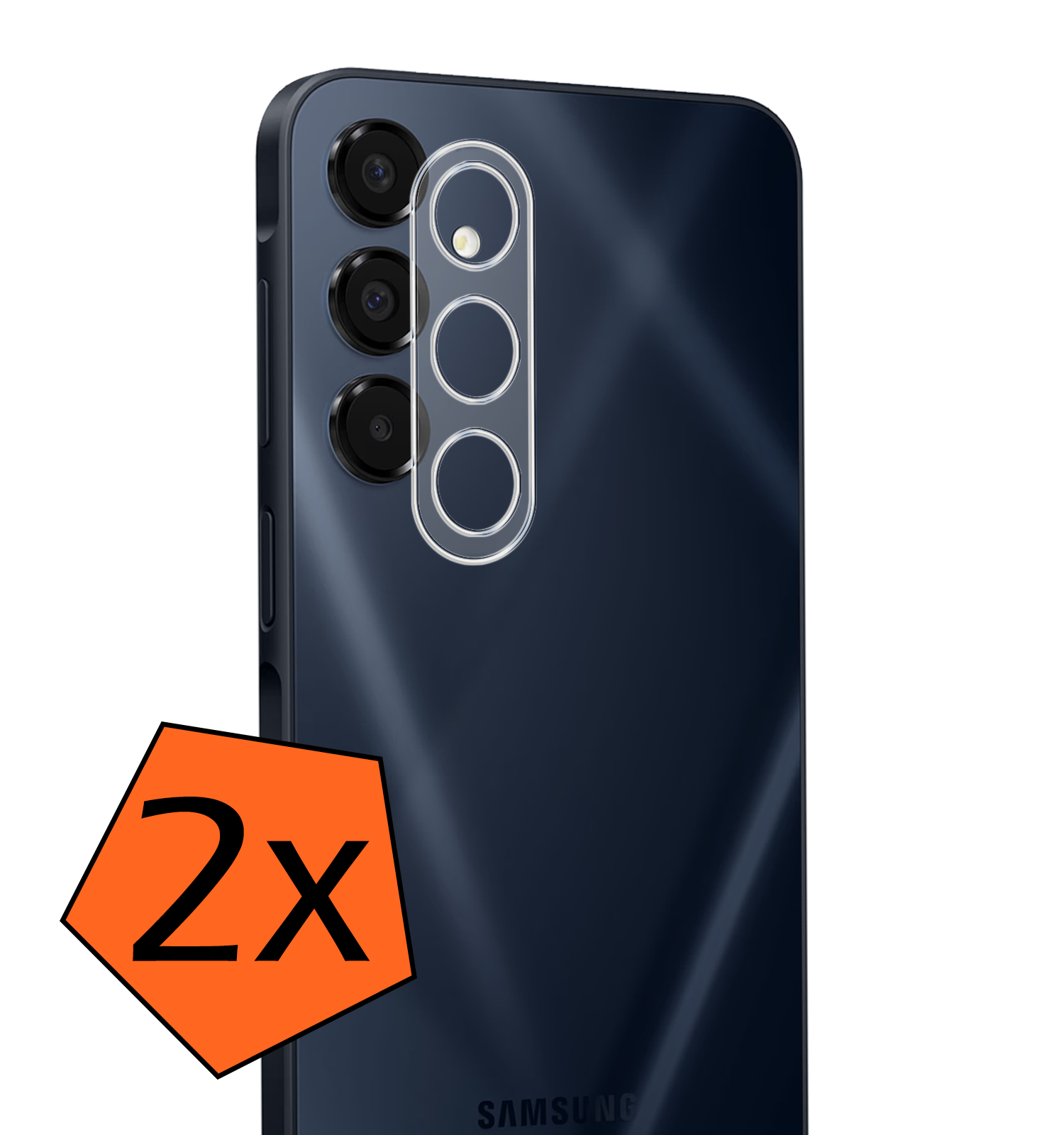 Nomfy Screenprotector - Geschikt voor Samsung A16 Screenprotector Privacy Bescherm Glas - Screenprotector Geschikt voor Samsung Galaxy A16 Privacy Screenprotector Tempered Glass - 2 PACK