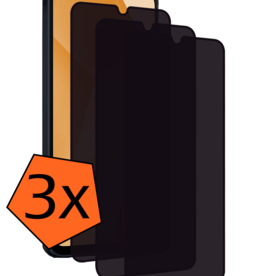 Nomfy Nomfy Samsung Galaxy A16 Screenprotector Glas Privacy - 3 PACK