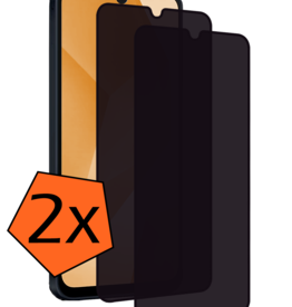 Nomfy Nomfy Samsung Galaxy A16 Screenprotector Glas Privacy - 2 PACK