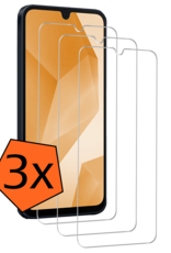 Nomfy Screenprotector - Geschikt voor Samsung A16 Screenprotector Bescherm Glas Tempered Glass - Screenprotector Geschikt voor Samsung Galaxy A16 Screen Protector - 3 PACK