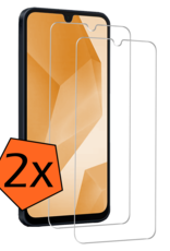 Nomfy Screenprotector - Geschikt voor Samsung A16 Screenprotector Bescherm Glas Tempered Glass - Screenprotector Geschikt voor Samsung Galaxy A16 Screen Protector - 2 PACK