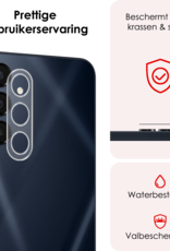 NoXx Screenprotector Geschikt voor Samsung A16 Screenprotector Privacy Tempered Glass Gehard Glas Display Cover - 3 PACK
