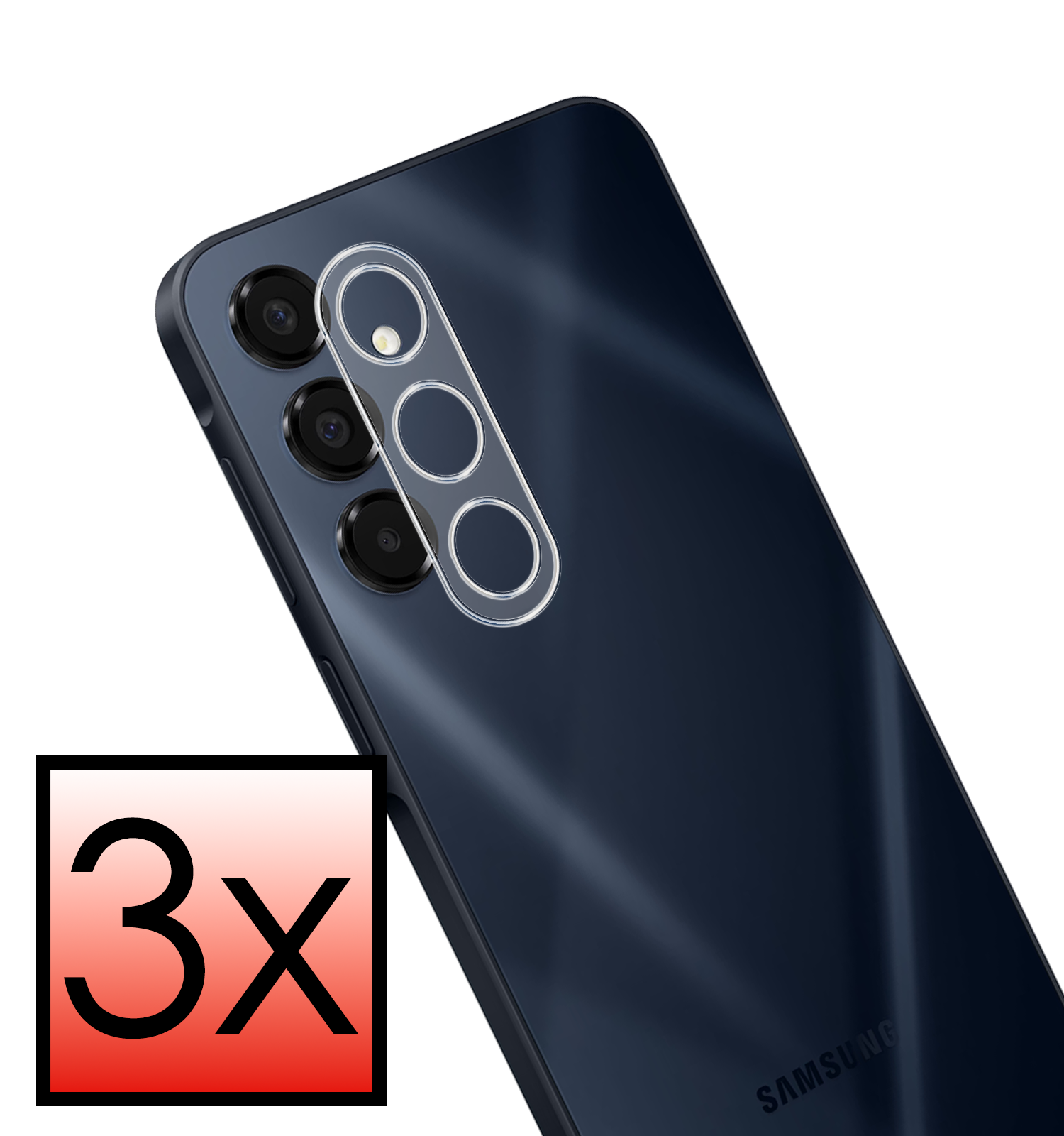 NoXx Screenprotector Geschikt voor Samsung A16 Screenprotector Privacy Tempered Glass Gehard Glas Display Cover - 3 PACK