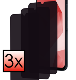 NoXx NoXx Samsung Galaxy A16 Screenprotector Glas Privacy - 3 PACK