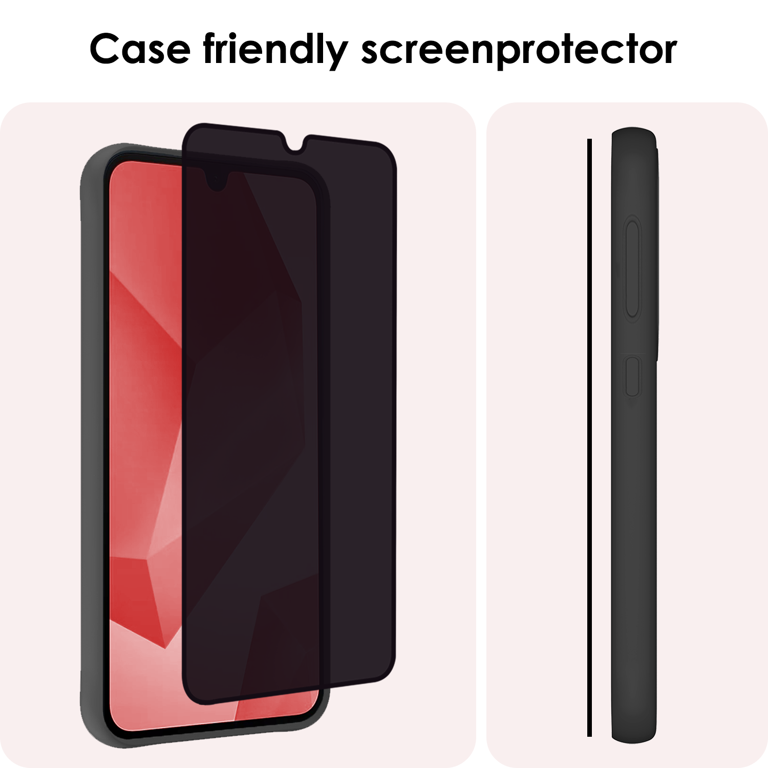 NoXx Screenprotector Geschikt voor Samsung A16 Camera Screenprotector Gehard Glas - Screenprotector Geschikt voor Samsung Galaxy A16 Screenprotector Camera Tempered Glass - 2 PACK