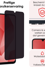 NoXx Screenprotector Geschikt voor Samsung A16 Camera Screenprotector Gehard Glas - Screenprotector Geschikt voor Samsung Galaxy A16 Screenprotector Camera Tempered Glass - 2 PACK