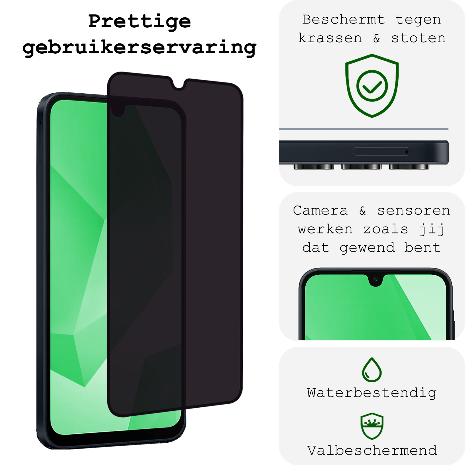BASEY. Screenprotector Geschikt voor Samsung A16 Camera Screenprotector Tempered Glass Beschermglas Camera - Screenprotector Geschikt voor Samsung Galaxy A16 Camera Screen Protector