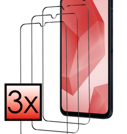 NoXx NoXx Samsung Galaxy A16 Screenprotector Glas Full Cover - 3 PACK