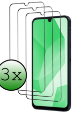 BASEY. Screenprotector Geschikt voor Samsung A16 Screenprotector Beschermglas Full Cover - Screenprotector Geschikt voor Samsung Galaxy A16 Screen Protector Full Cover - 3 Stuks