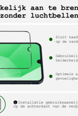 BASEY. Screenprotector Geschikt voor Samsung A16 Screenprotector Beschermglas Full Cover - Screenprotector Geschikt voor Samsung Galaxy A16 Screen Protector Full Cover - 3 Stuks